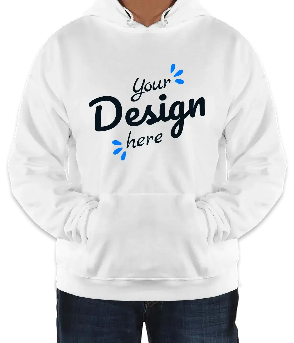 Adult Unisex Blend Pullover Hoodie