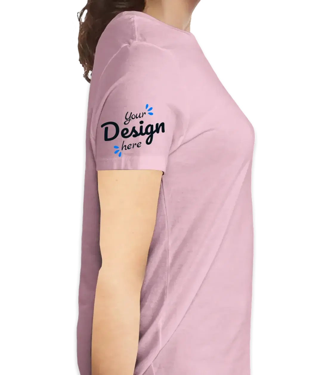Ultra Cotton Women’s T-shirt Light Pink Right.webp