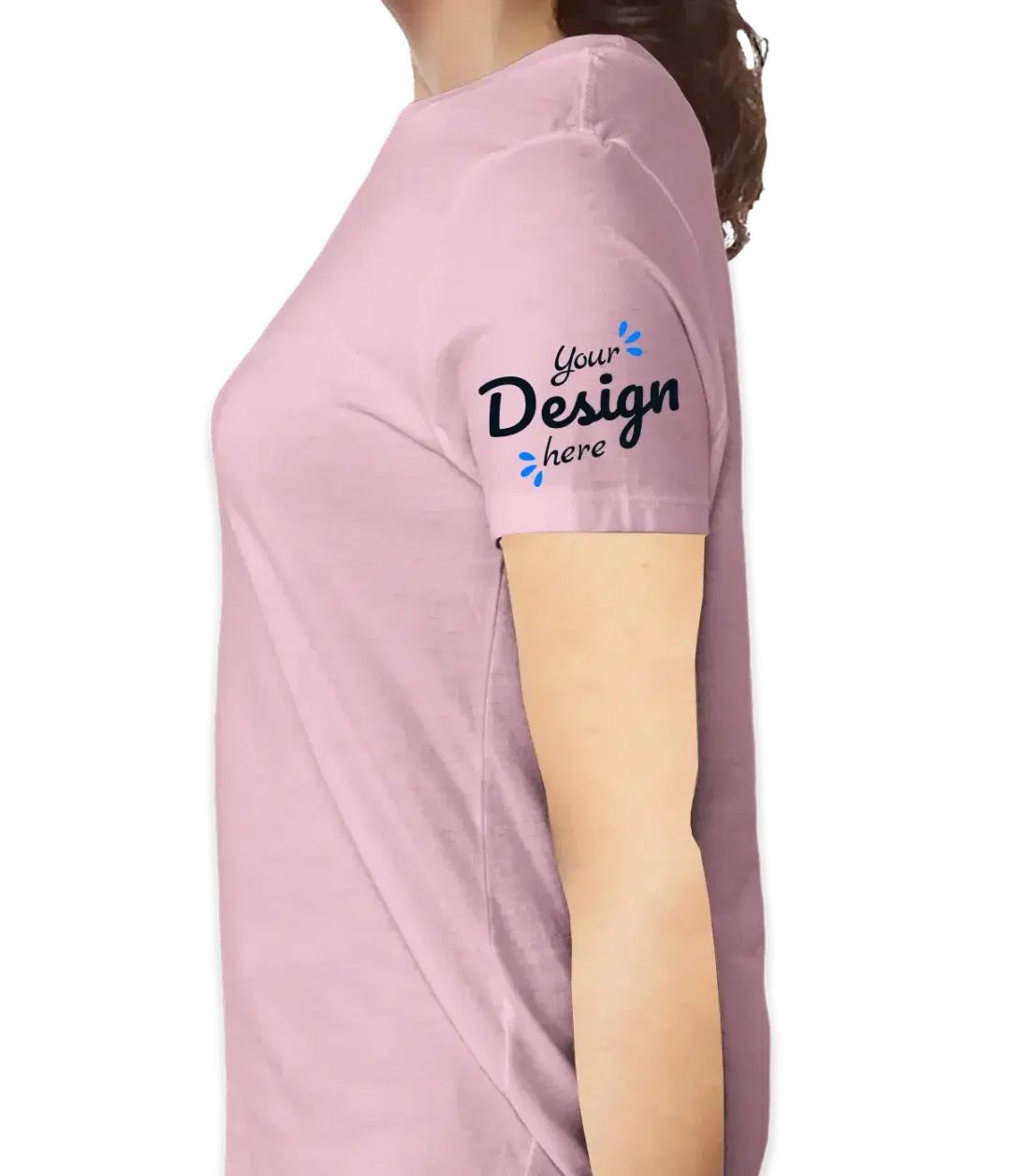 Ultra Cotton Women’s T-shirt Light Pink Left.webp