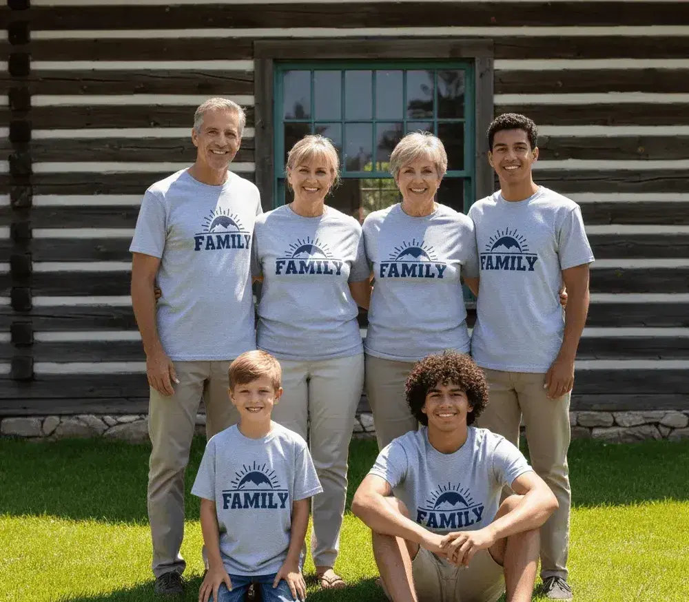 Family reunion t-shirts for all adults, kids and women  