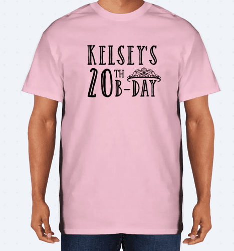 Birthday Shirts from Same Day Custom 
