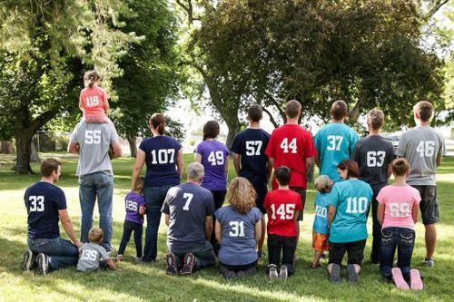 Sample of our Local Custom Family Reunion T-Shirts