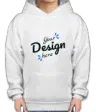 Youth Unisex  Pullover Sports Grey Hoodie Front