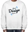 Adult Gildan White Sweatshirt