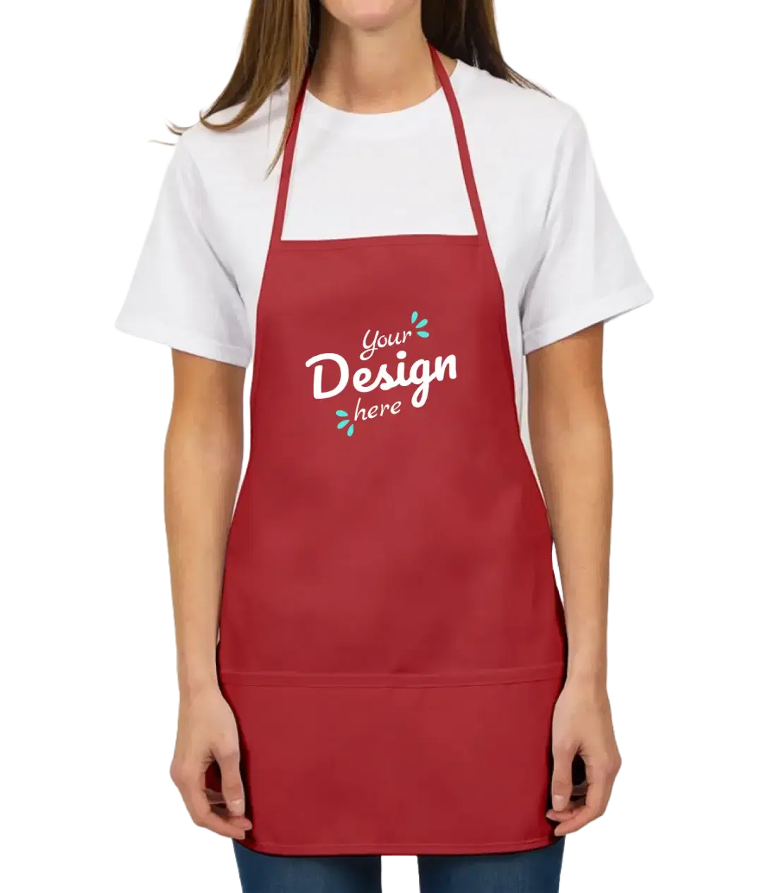 24_ Apron with Two Pockets Red.webp 24_ Apron with Two Pockets Red.webp