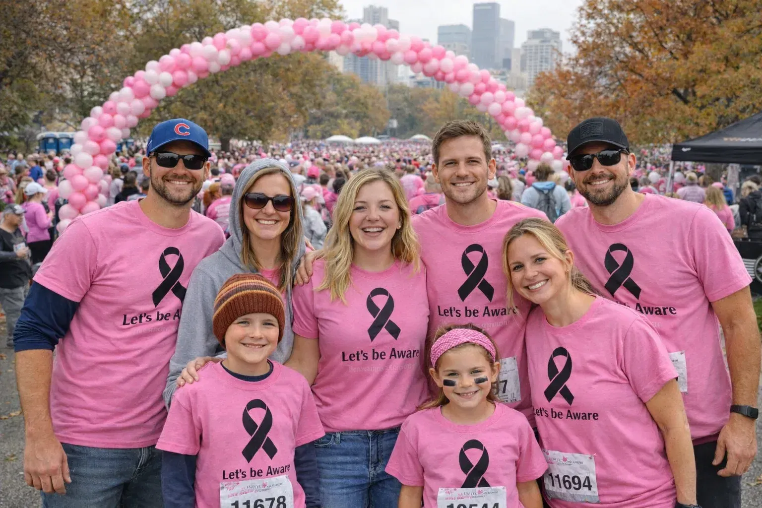 Breast Cancer Awareness T-shirts from SameDay Custom