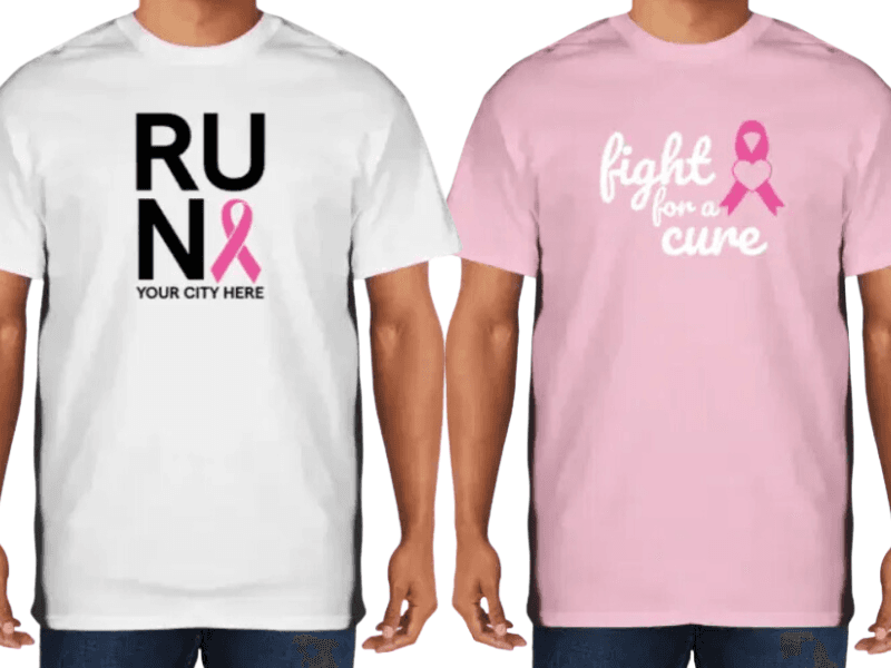 Breast Cancer Awareness T-shirts from Same Day Custom  Breast Cancer Awareness T-shirts from Same Day Custom
