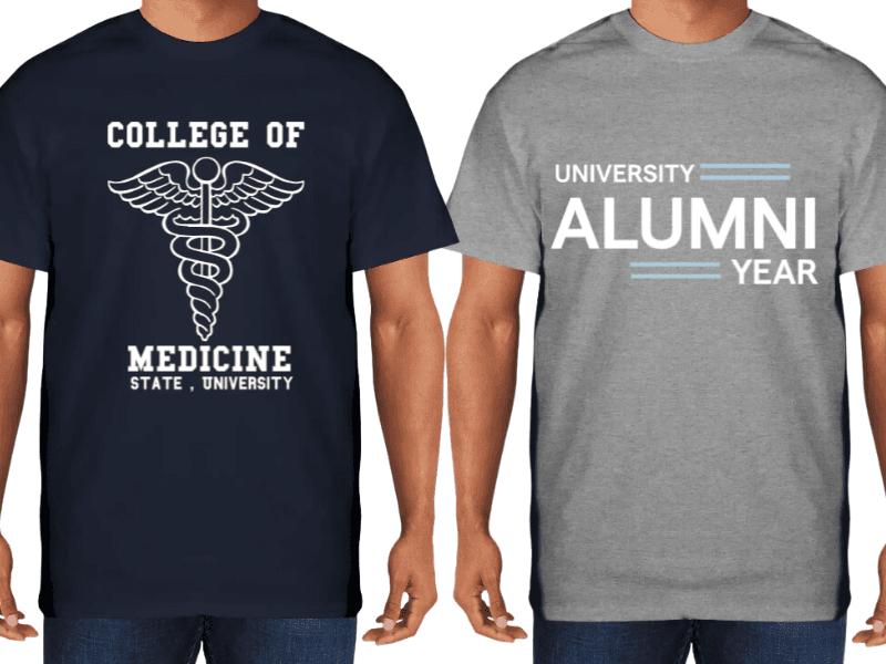 College and Campus Custom Shirts for Your Group College and Campus Custom Shirts for Your Group