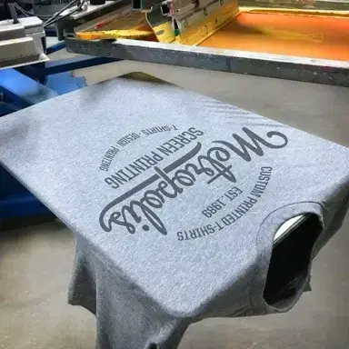 Gray T-shirt Printing Near me.webp