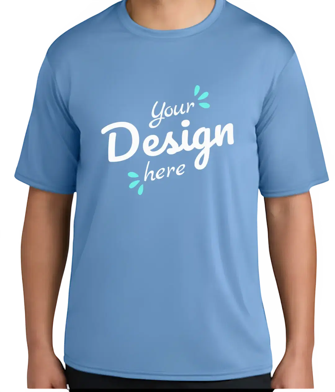 Port & Company Performance T-Shirt Carolina Blue.webp Port & Company Performance T-Shirt Carolina Blue.webp