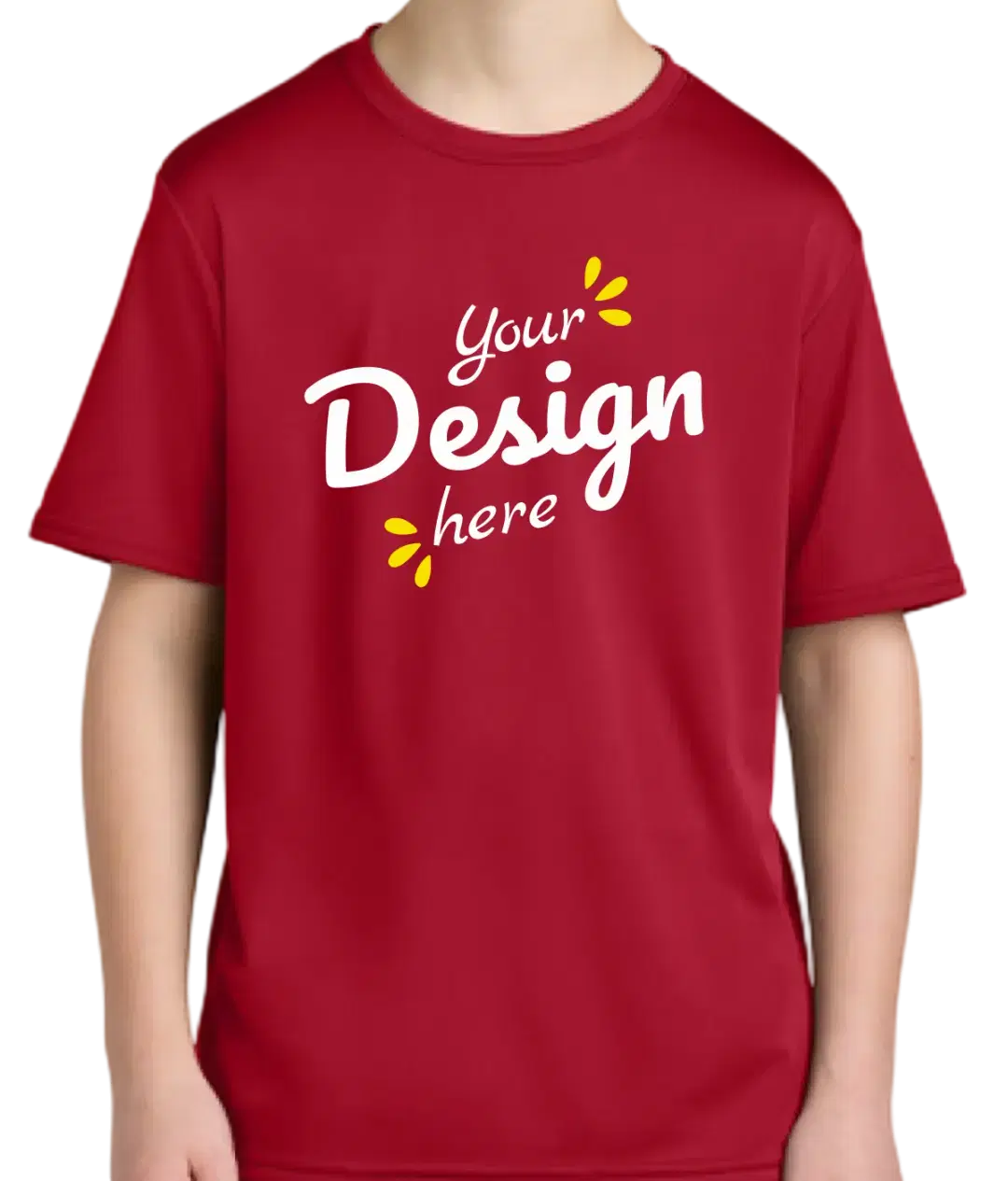 Port n Company Youth Performance Tee Red.webp Port n Company Youth Performance Tee Red.webp