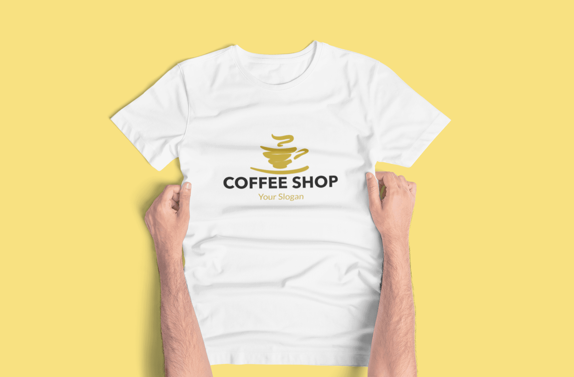 Same Day Custom Logo T-Shirts, Build Your Cafe Brand with Custom Apparel