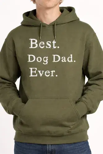 Best dog dad customized design hoodie from Same Day Custom Best dog dad customized design hoodie from Same Day Custom