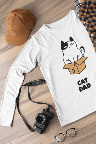 Custom Long Sleeve T shirt For men with pets design on Custom Long Sleeve T shirt For men with pets design on