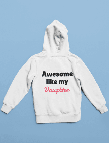 Matching custom made hoodies for families Matching custom made hoodies for families