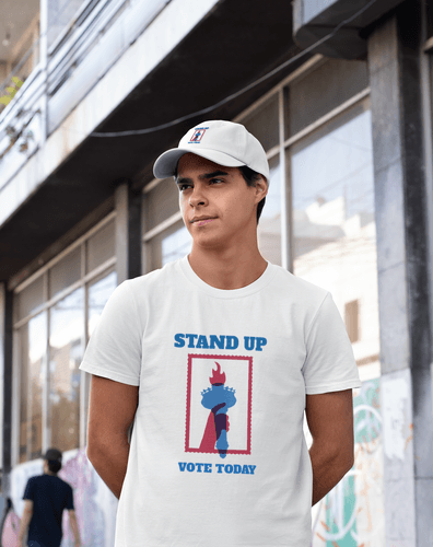young man wearing Custom Apparel in Washington, DC young man wearing Custom Apparel in Washington, DC